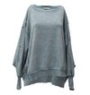 ZENANA Acid Washed Batwing Sleeve Fleece Sweatshirts