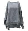 ZENANA Acid Washed Batwing Sleeve Fleece Sweatshirts