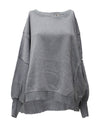 ZENANA Acid Washed Batwing Sleeve Fleece Sweatshirts