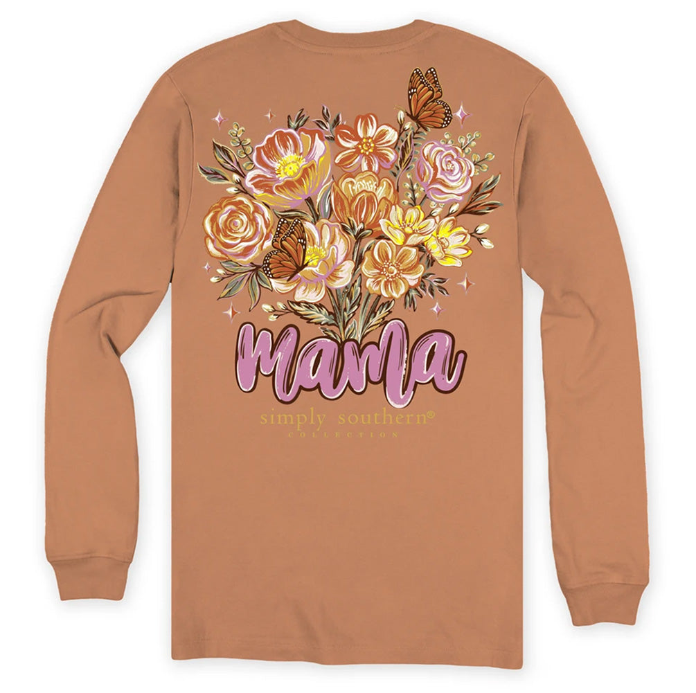 Simply Southern Mama Long Sleeve Graphic Tee – Houser Shoes