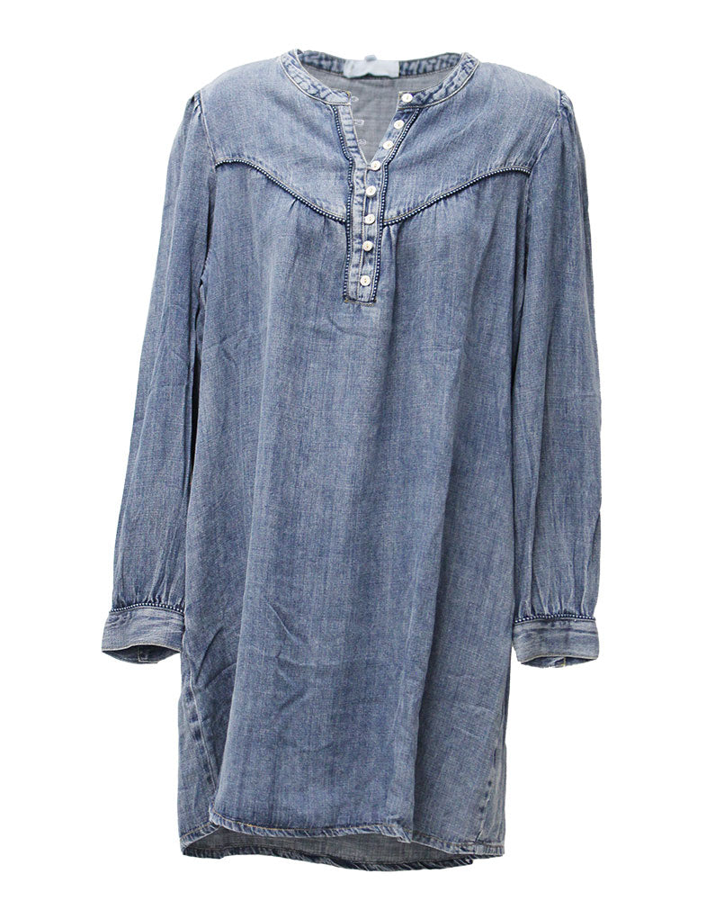ee:some Women's Long Sleeve Short Dress