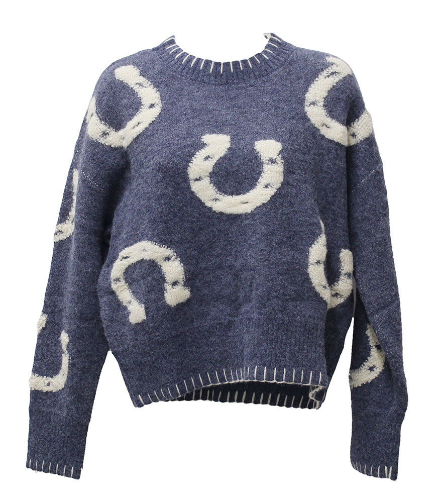 ee:some Women's Horseshoe Sweater