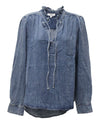 ee:some Women's Tie Front Blouse