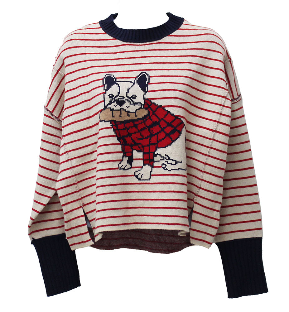 ee:some Women's Bulldog Sweater