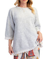 Easel Lace Inset Knitted Sweater