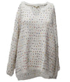 Easel Women's Confetti V-Neck Sweater