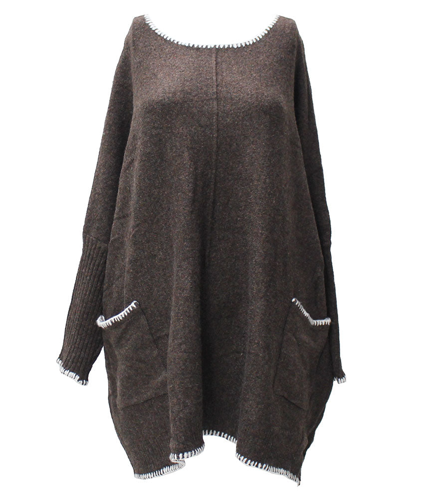 Original USA Women's Whipstitch Pullover Sweater