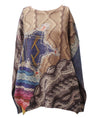 Original USA Women's Printed Long Sleeve Pullover Sweater