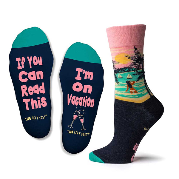 Two Left Feet Women's If You Can Read This Socks