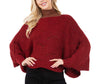 Magic Scarf Sweater Poncho