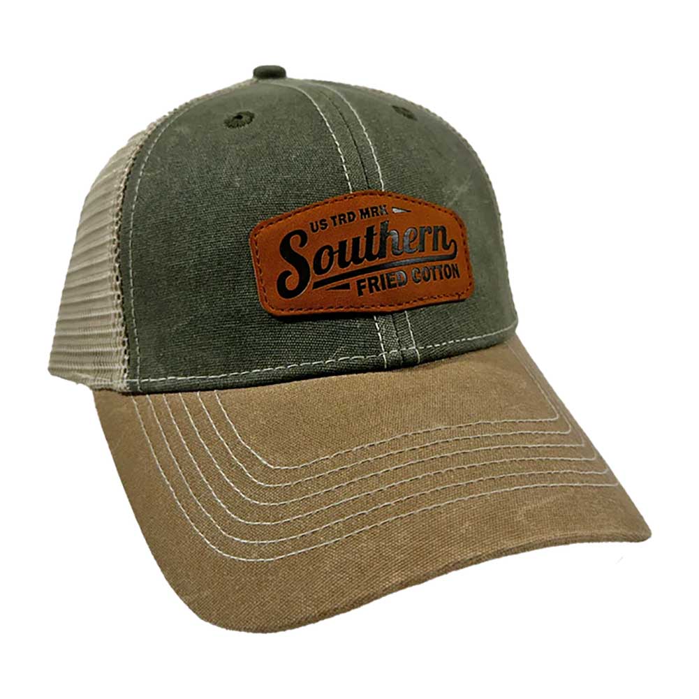 Southern Fried Cotton Waxed Trucker Hat