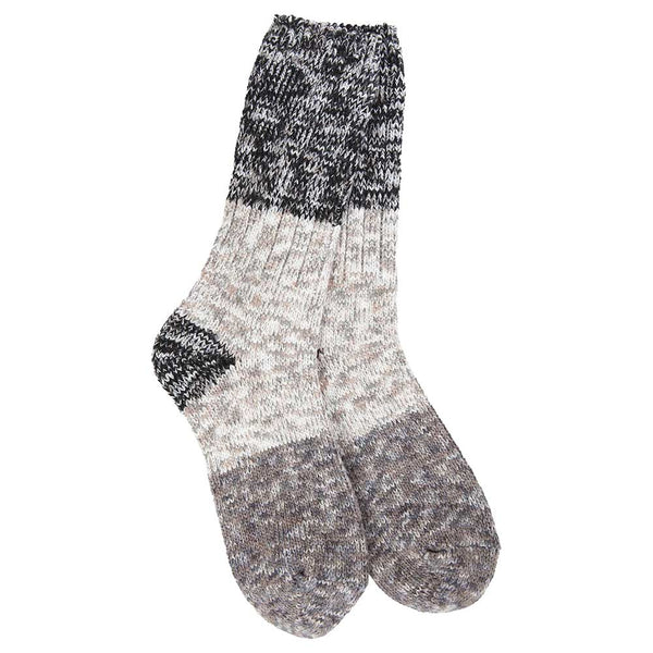 Worlds Softest Socks Weekend Ragg Crew Colorblock