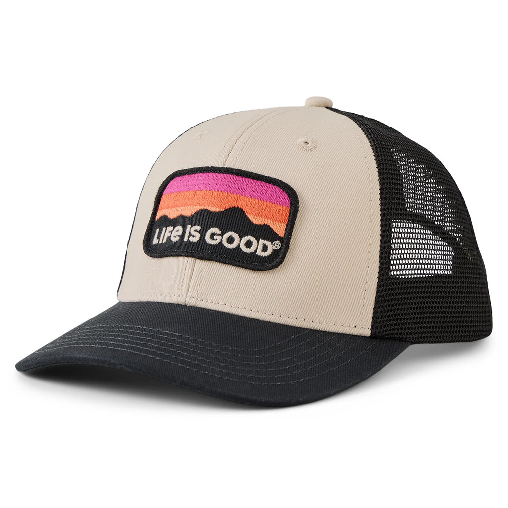 Life Is Good Trucker Logo