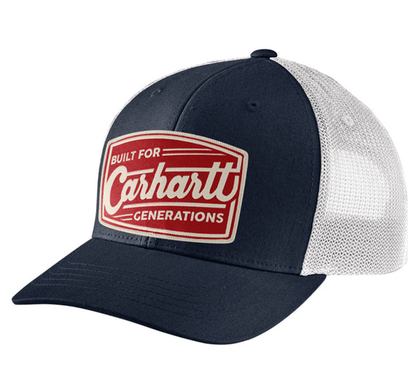 Carhartt Canvas Mesh-Back Built Patch Cap