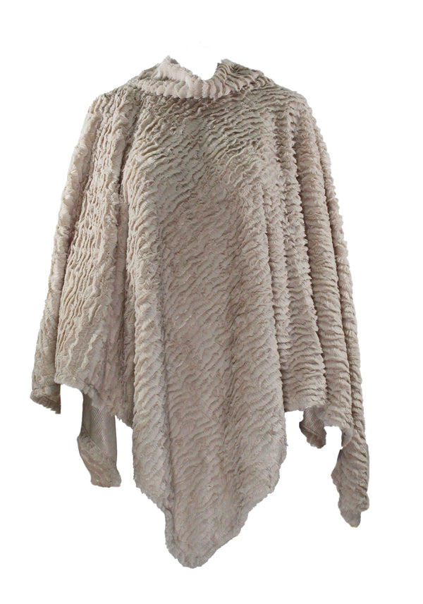 Magic Scarf Fur Poncho