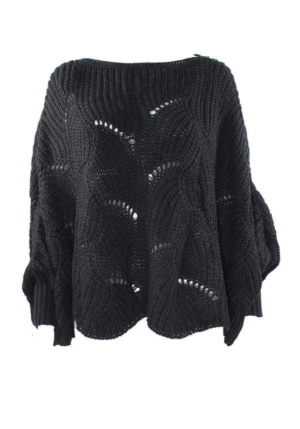 Magic Scarf Sweater Poncho