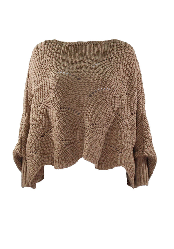 Magic Scarf Sweater Poncho