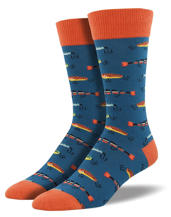 Socksmith Men's Just Fishin Socks