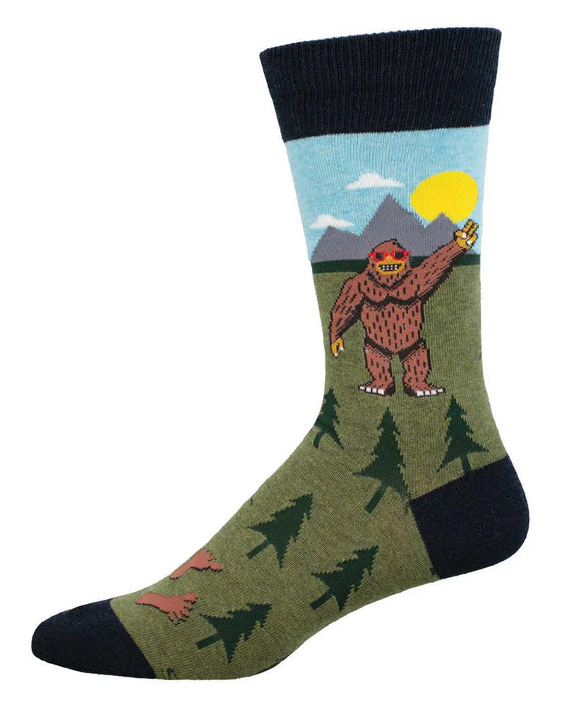 Socksmith Peace Out Bigfoot Crew