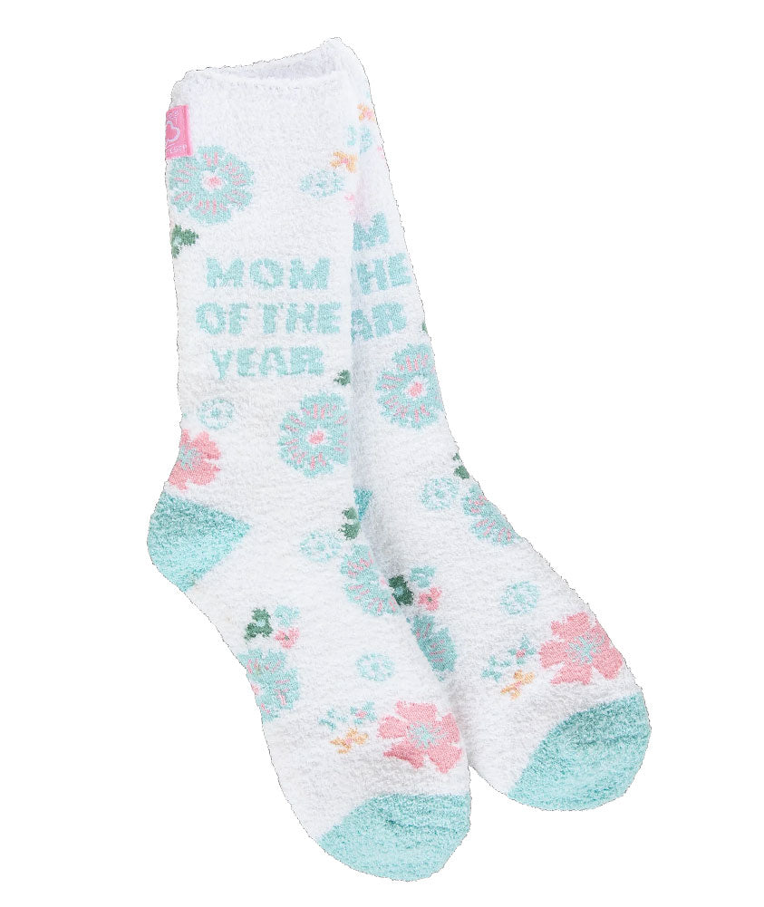 Worlds Softest Socks Holiday Mother's Day Cozy Crew Socks