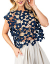 GiGiO Floral Lace Vest Top