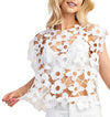 GiGiO Floral Lace Vest Top