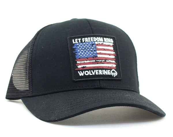 Wolverine Let Freedom Ring Patch Trucker Cap
