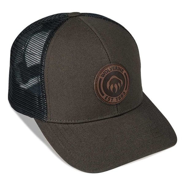 Wolverine 1883 Leather Patch Trucker Cap