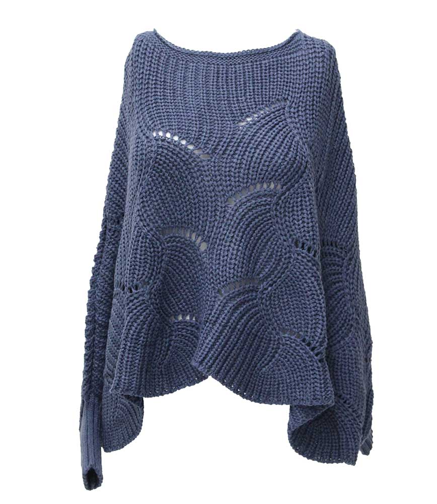 Magic Scarf Sweater Poncho