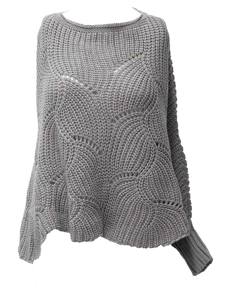 Magic Scarf Sweater Poncho