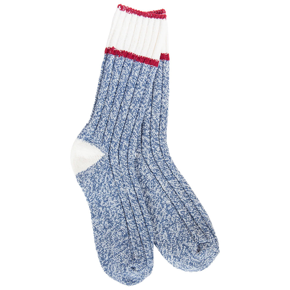 Worlds Softest Socks Weekend Ragg Crew Colorblock
