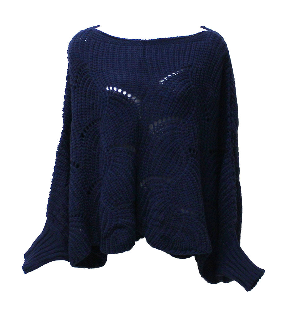 Magic Scarf Sweater Poncho
