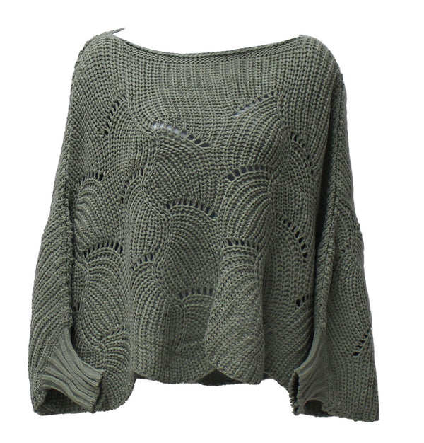 Magic Scarf Sweater Poncho