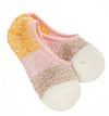 Worlds Softest Socks Cozy Colorblock Footsie Socks