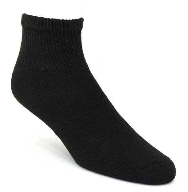 Foot Care Men Diabetic Qtr 2pk