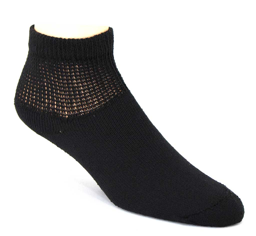 Foot Care Wm Diabetic Qtr 2pk