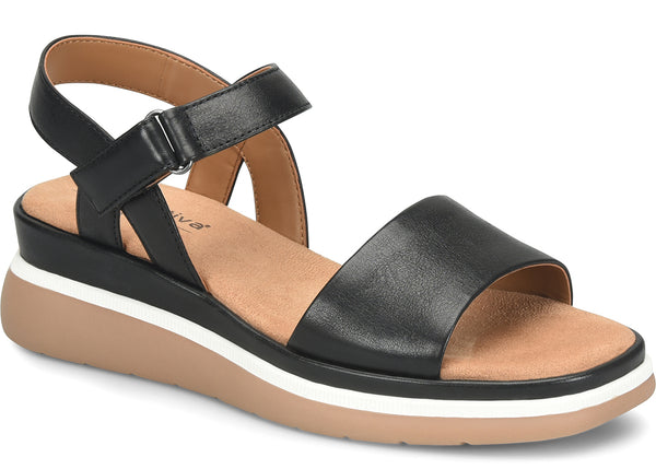 Comfortiva Women's Ash Sporty Slingback Wedge Sandal