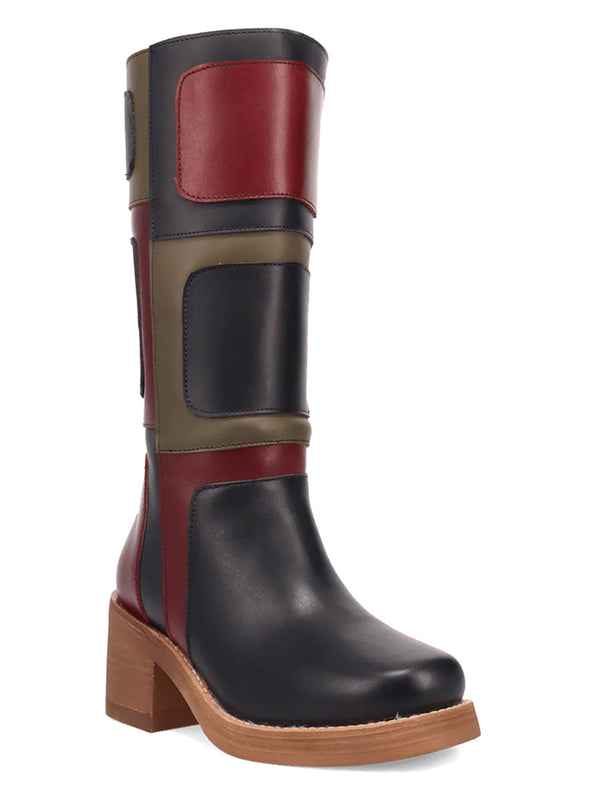 Dingo Women's Patches Vintage Western Boot