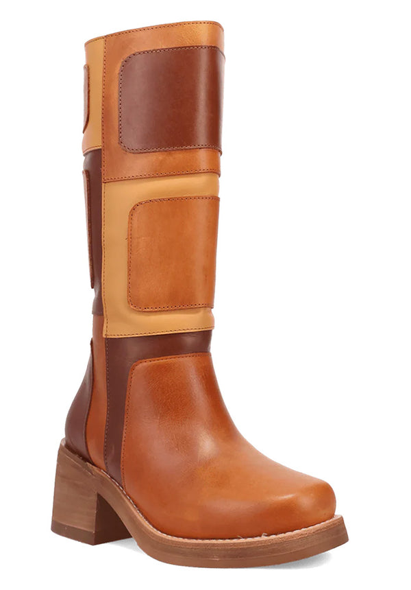 Dingo Women's Patches Vintage Western Boot