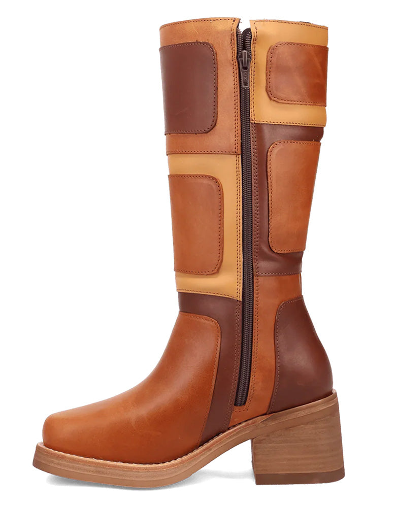 Dingo Women's Patches Vintage Western Boot