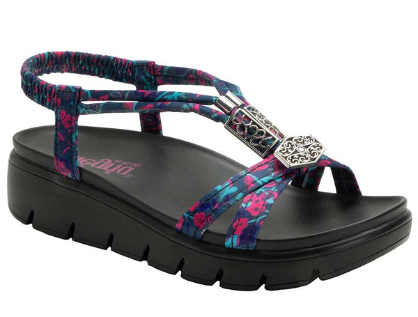 Alegria Women's Roz Strappy Platform Sandals