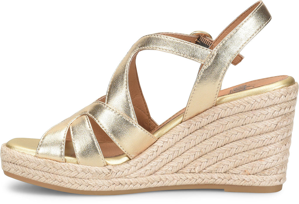 Sofft Women's Norma Slip-Resistant Espadrille Wedge