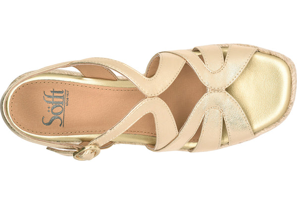 Sofft Women's Norma Slip-Resistant Espadrille Wedge