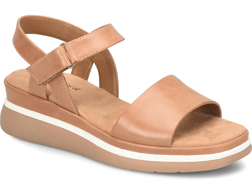 Comfortiva Women's Ash Sporty Slingback Wedge Sandal