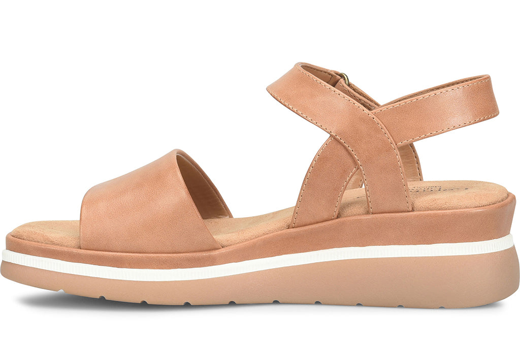 Comfortiva Women's Ash Sporty Slingback Wedge Sandal