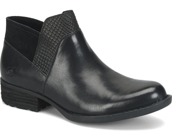 Born Women's Kinney Embossed Ankle Bootie