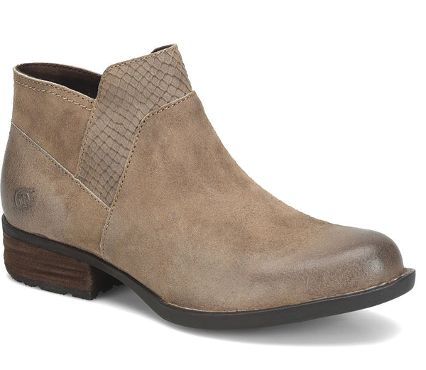 Born Women's Kinney Embossed Ankle Bootie