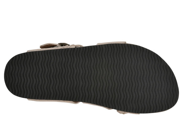 White Mountain Women's Hazy Braided Toe Loop Slide Sandal