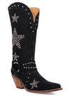 Dingo Women's Lucky Stars Embellished Western Harness Boot