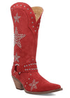 Dingo Women's Lucky Stars Embellished Western Harness Boot
